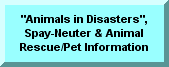 Low Cost Spay-Neuter; No-Kill Links and Other Vital Information on Pet Care and Animal Rescue