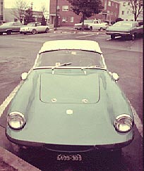 CLICK on photo to read about Elvira - a 1960 Elva Courier, Ace's prized possession