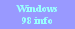Great info about Windows 98